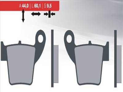 [HONDA / UNIVERZÁLIS] - TÁRCSAFÉK BETÉT GRT. CR,CRF